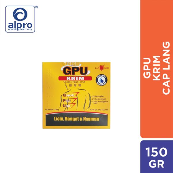 Gpu Krim Gosok Otot 150 G